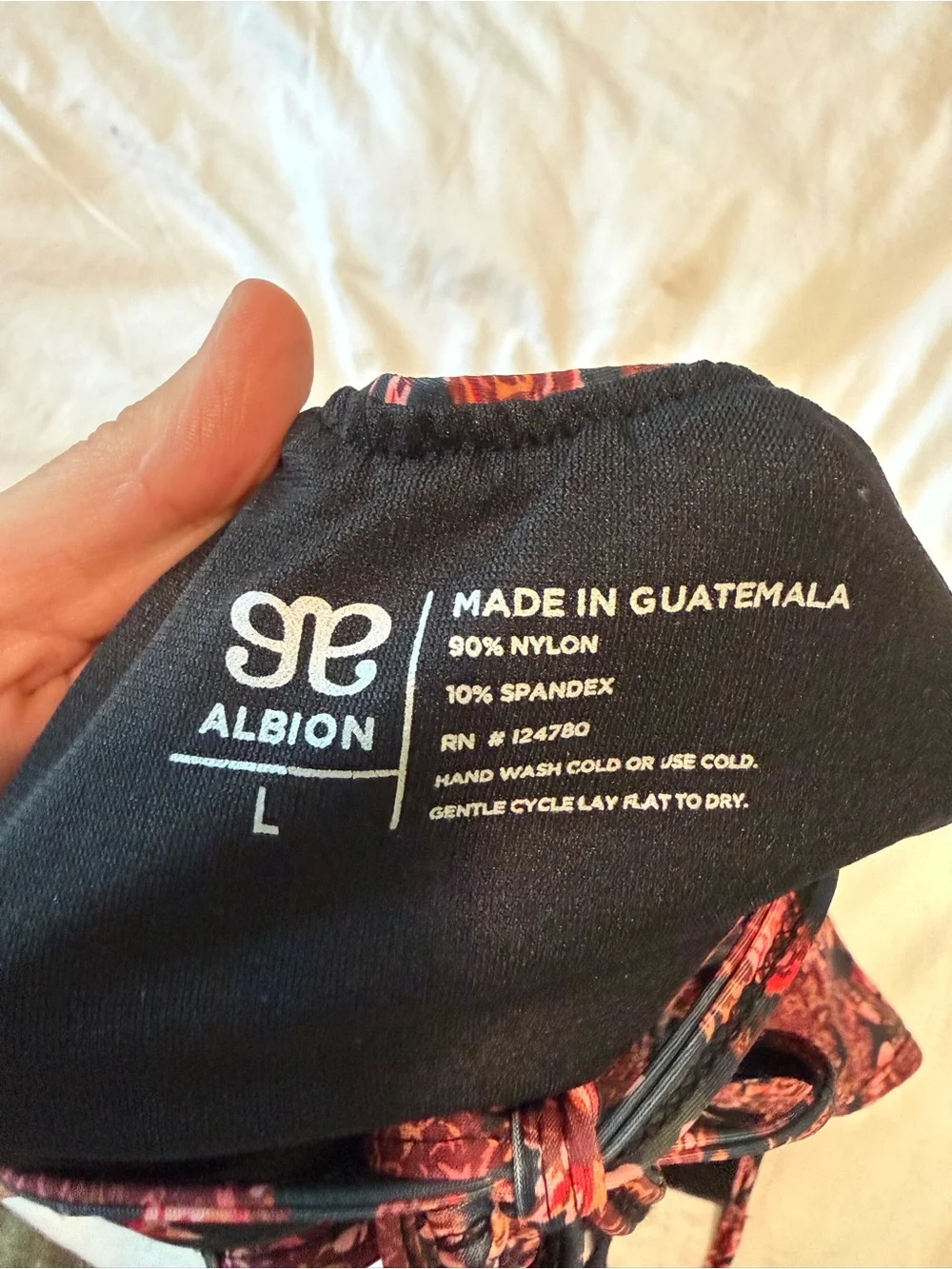 Albion Floral High Neck One Piece Swimsuit